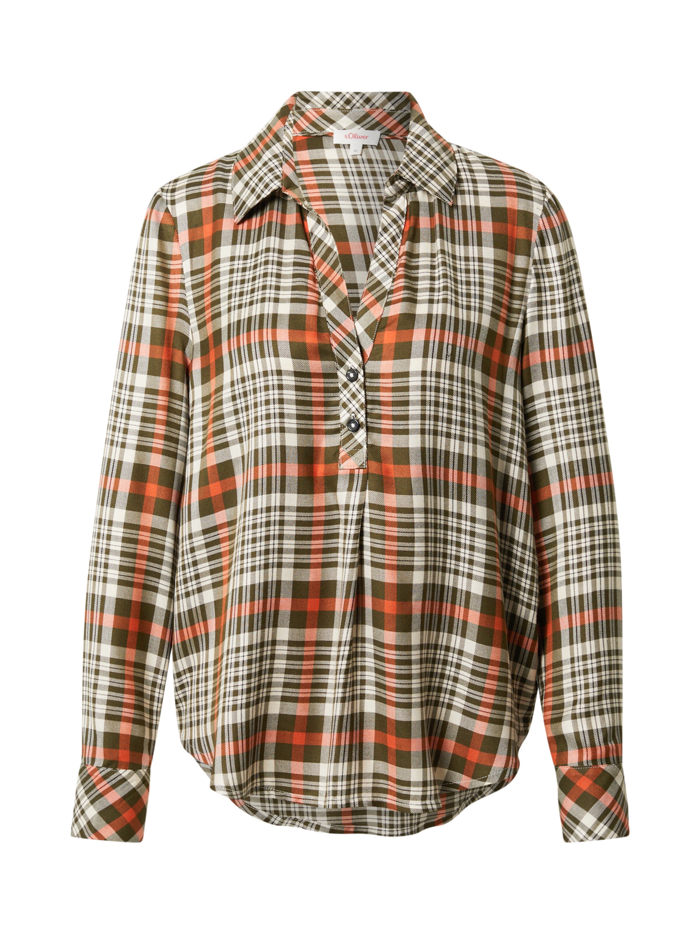 S oliver damen bluse kariert Clearance